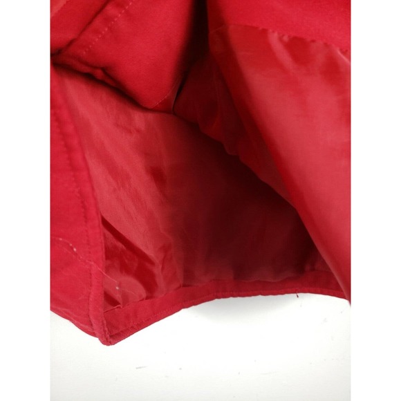 Drapers & Damons Vest Women's sz Lg red quilted lightweight Vintage - Picture 6 of 8